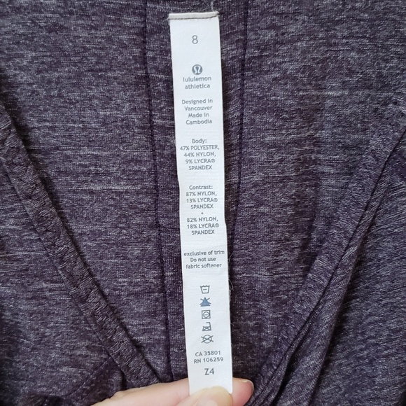 Lululemon Ruffle Trim Pocket Tank Top - Picture 5 of 6